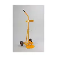 Gastubskärra av lackerat stål för 1 gastub