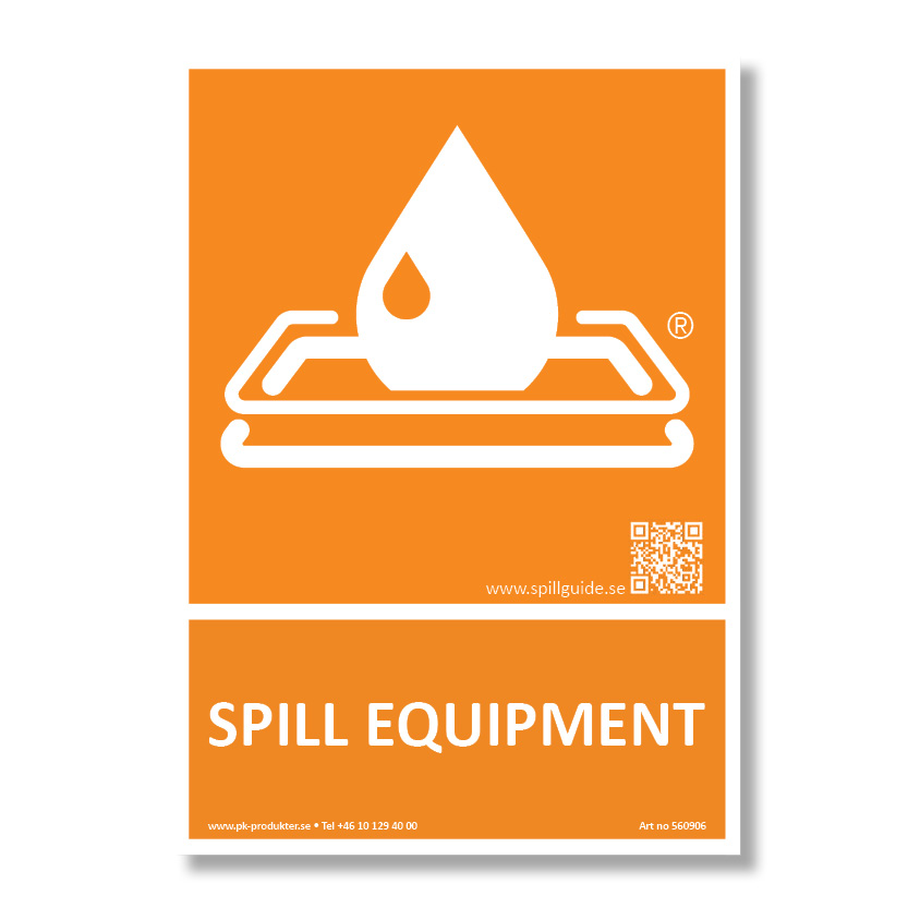 Spillkit Spillify SR160 mobilt kärl Medium Oil Only ENG