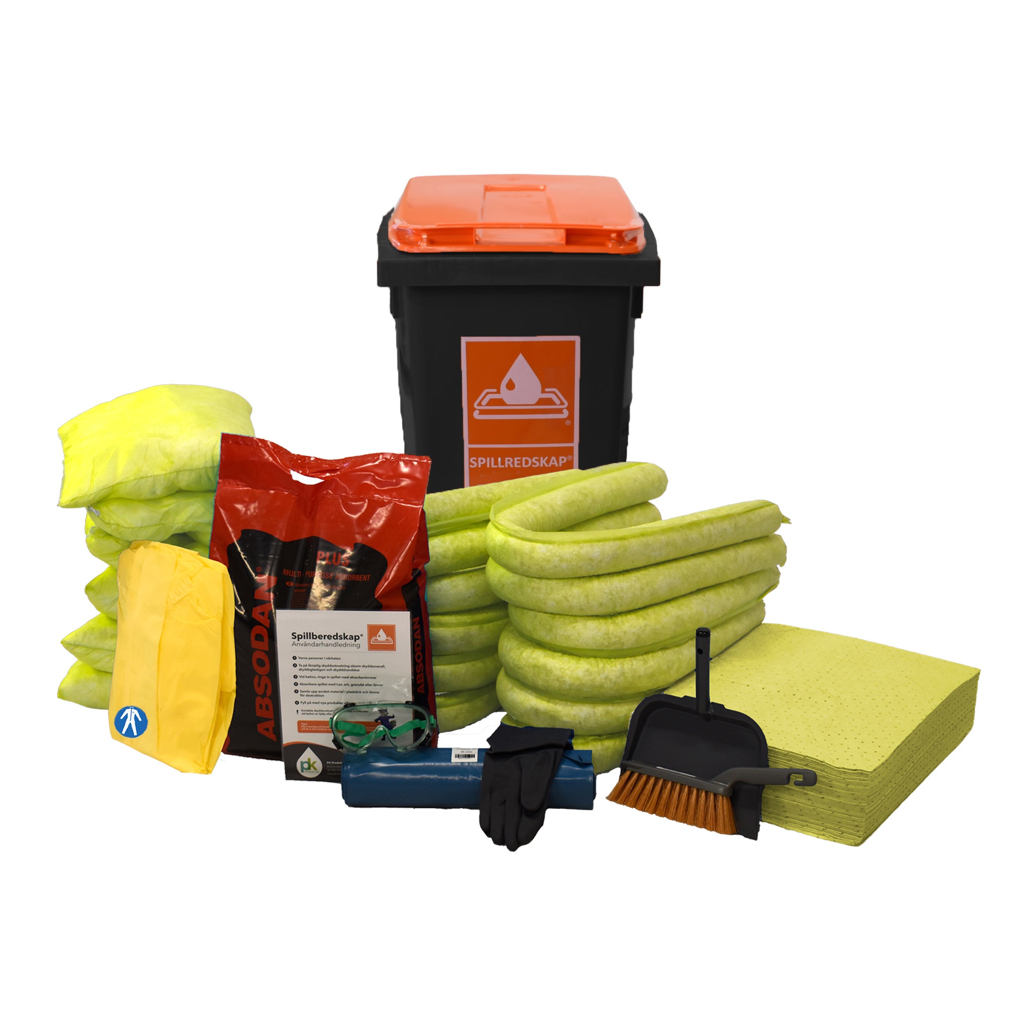Spillkit Spillify SR160 mobilt kärl Medium Kem
