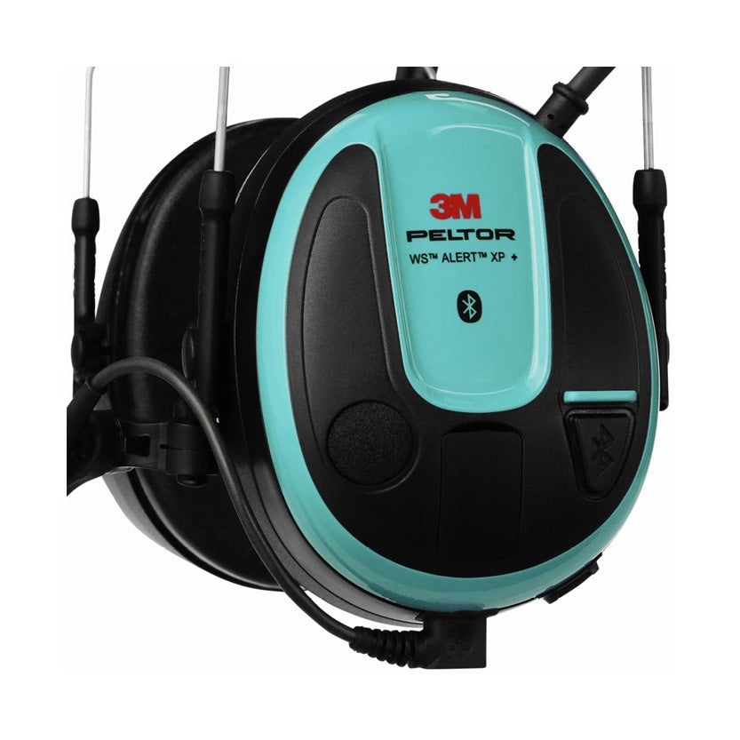 3M PELTOR WS Alert XP+ – Bluetooth-hörselkåpa med hjässbygel