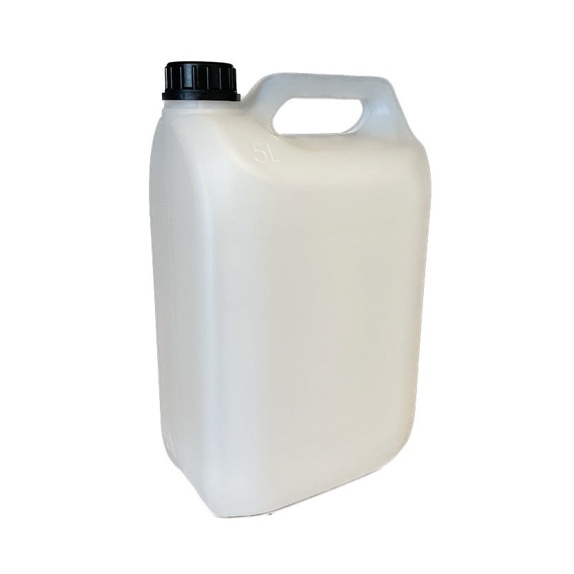 Plastdunk 5 L, transparent, UN, godkänd för livsmedel