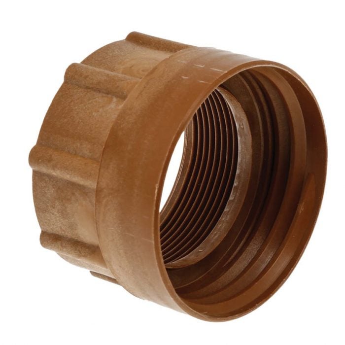 Gängadapter brun, DIN 71 - 2 tum BSP hona