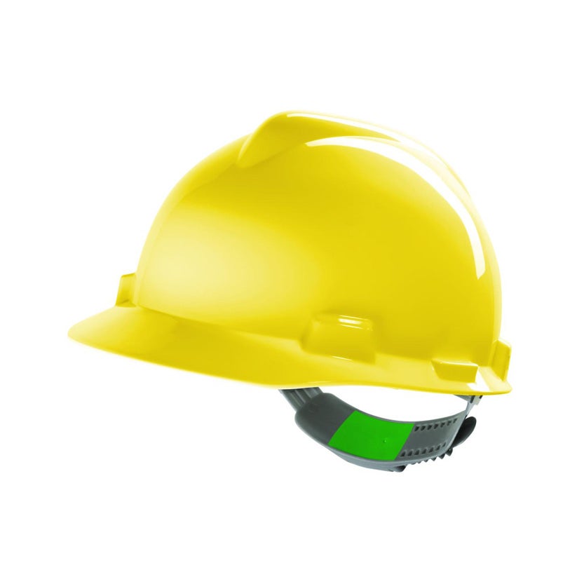 Besökshjälm MSA V-Gard, gul