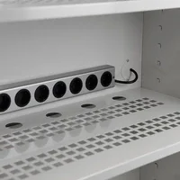 Grenuttag 8-vägs, monterat på JiWa BAT skåp