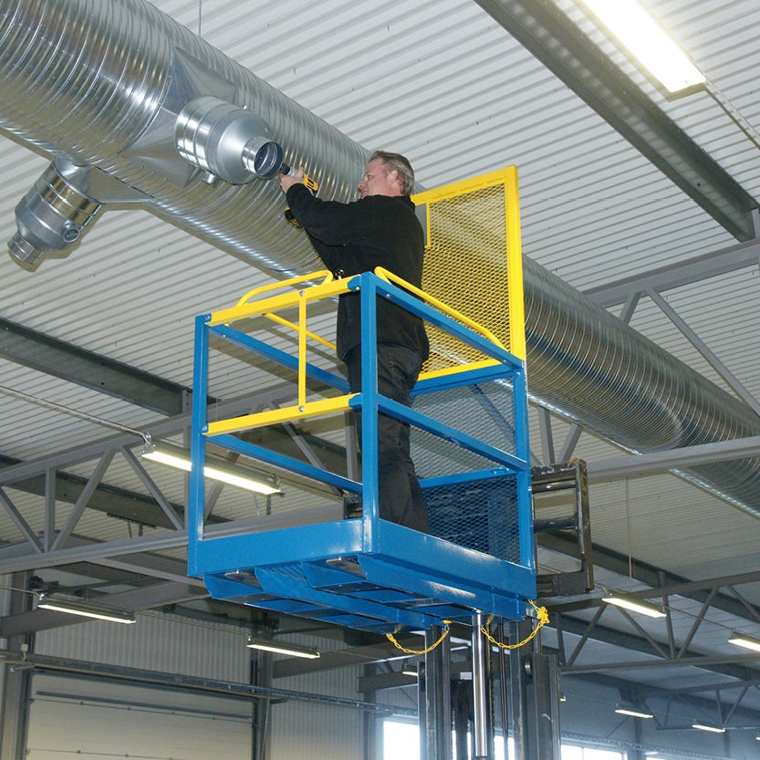 Arbetskorg AK för truck, 1200x1200 mm