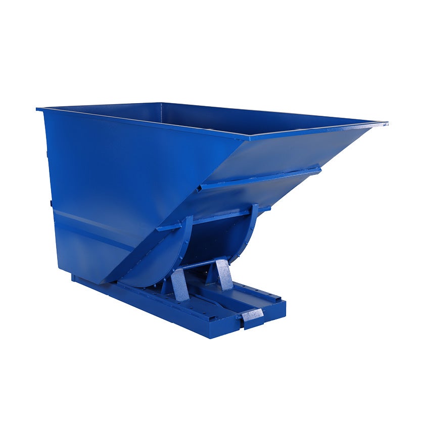 Tippcontainer Tippo light av stål 1600 L, för lättare källsortering