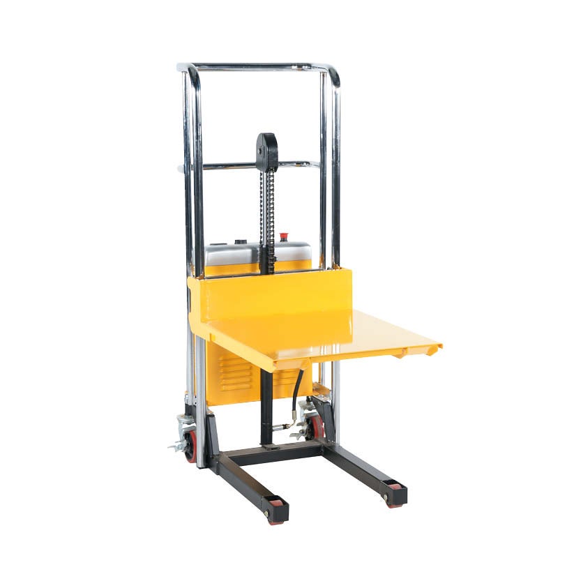 Hydraulisk halvpallstaplare PL HST-EL, och mobilt lyftbord