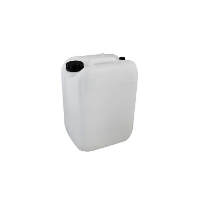 Plastdunk 15 L, transparent, UN, godkänd för livsmedel, med avluftning