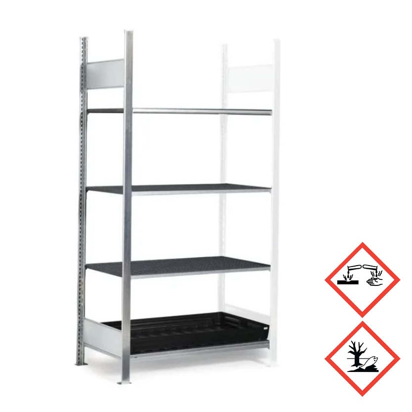 Kemikaliehylla GKG 1060 PRO med 4 lagerplan