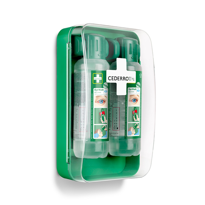 Ögondusch Cederroth 2 x 500 ml i skåp