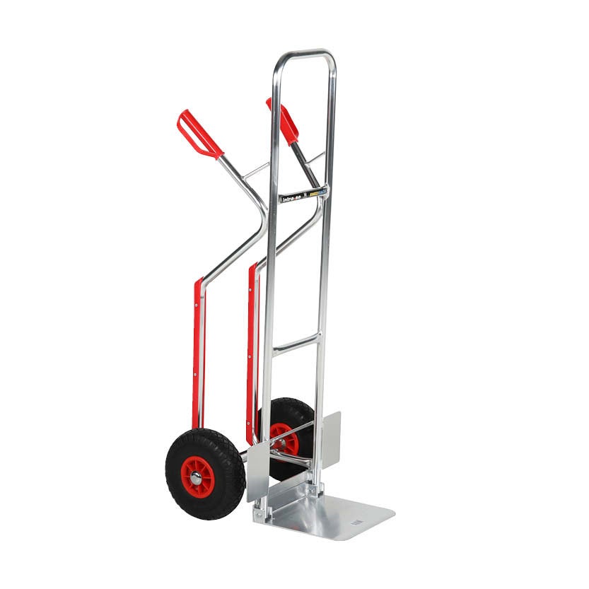 Aluminiumkärra HT1878 lastkapacitet 180 kg