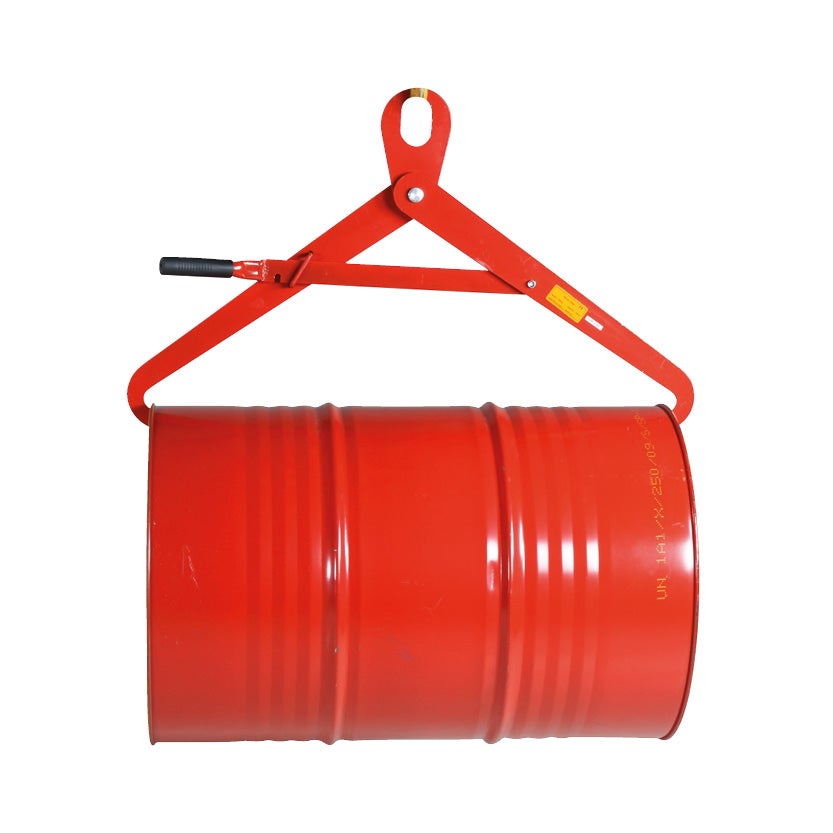 Fattång DN500, för liggande 200-liters plåtfat, kapacitet 500 kg