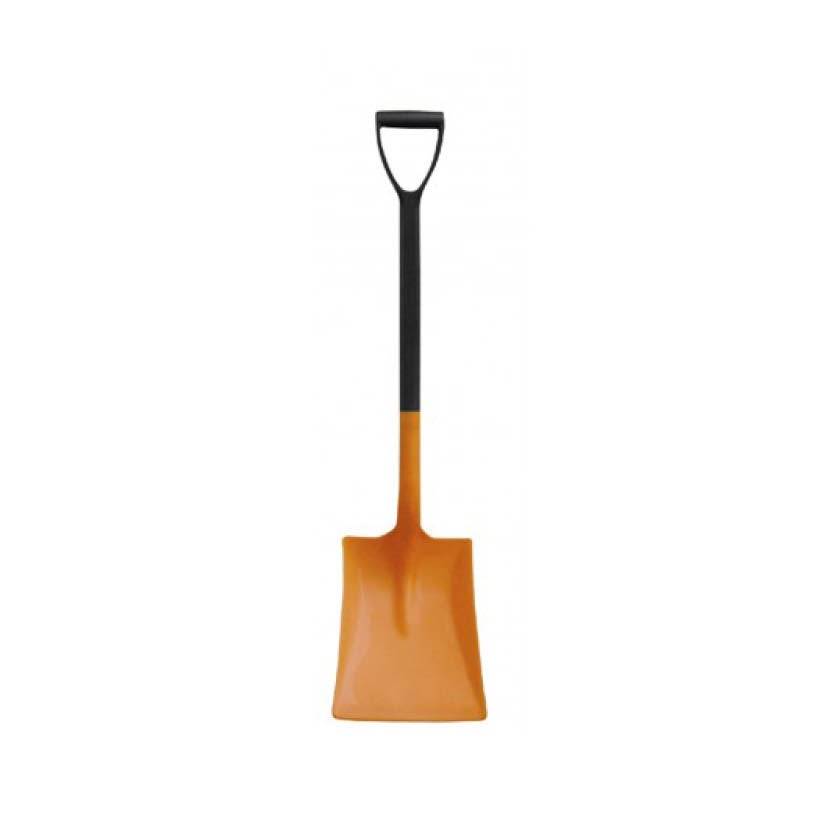 Skyffel av plast med D-grepp, 980 mm