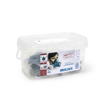 Halvmask Moldex 7432 ReadyPack, komplett halvmaskpaket