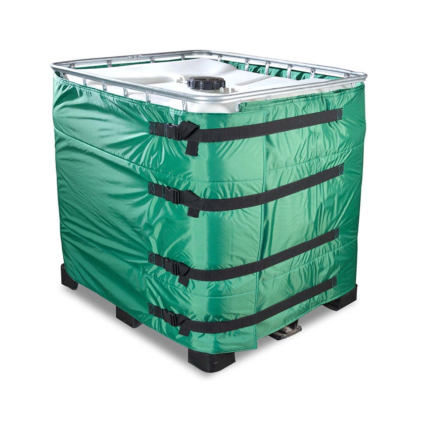 Isoleringsskydd för 1000-liters IBC-behållare, med justerbara band