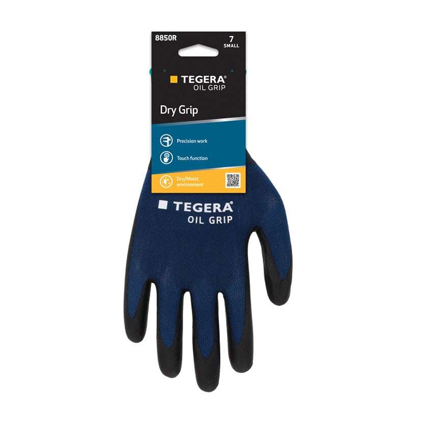 Montagehandske Tegera Oil Grip 8850R, stl 11