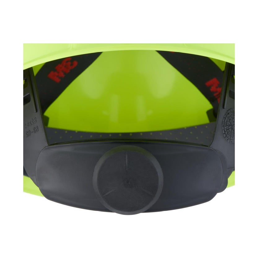 Skyddshjälm 3M™ G3000 Uvicator med rattjustering, Hi-Vis gul