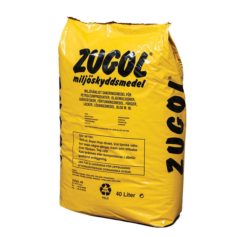 Zugol miljöskyddsmedel barkgranulat 40 L säck
