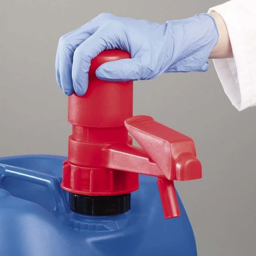 Tappkran Pump-it® med manuell pump till plastdunk