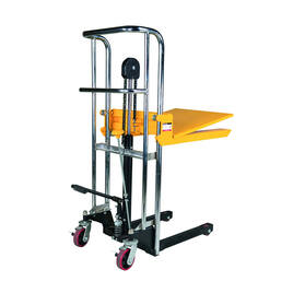 Hydraulisk halvpallstaplare PL 800 HST, och mobilt lyftbord