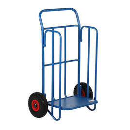 Distributionskärra 150 kg, hopfällbar med sidoskydd