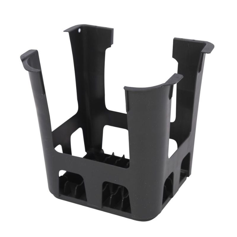 Matavfallskorg 9 L utan ribba, svart