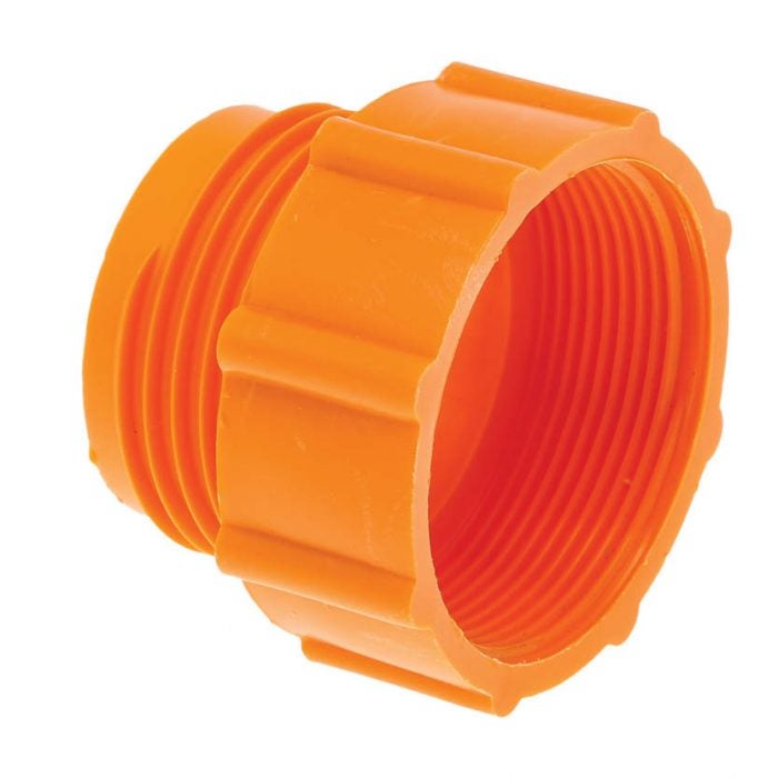 Gängadapter orange, Tri-Sure 56x4 - 2 tum BSP hona