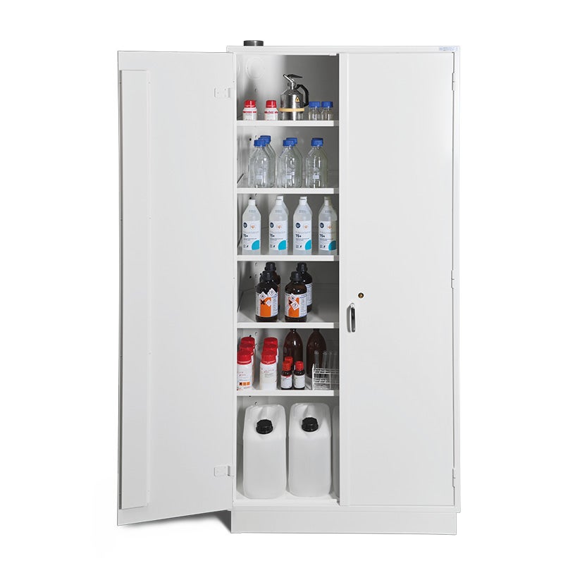 Brandisolerat kemikalieskåp JiWa G2004B, höjd 2095 mm
