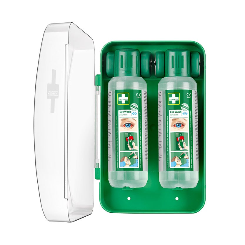 Ögondusch 2 x 500 ml i skåp, Cederroth 51011040