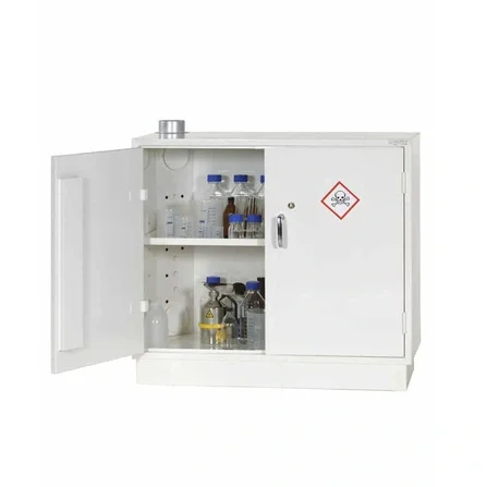 Brandisolerat kemikalieskåp JiWa G, höjd 895 mm