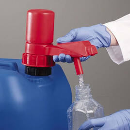 Tappkran Pump-it® med manuell pump till plastdunk