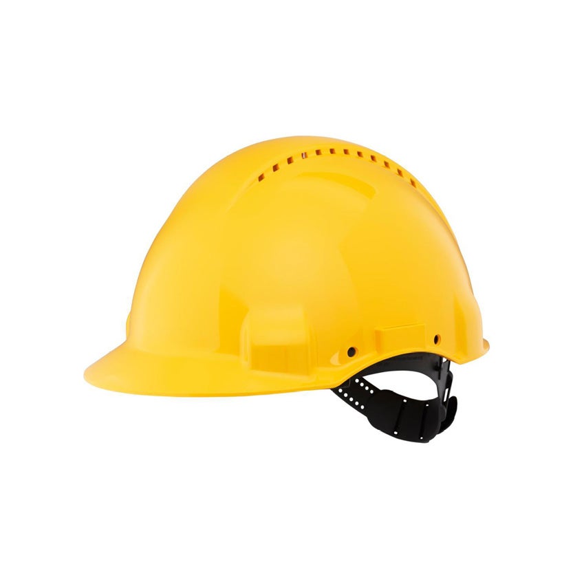 Skyddshjälm 3M™ G3000 Uvicator, gul