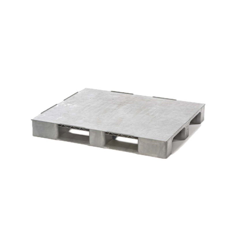 Industripall av plast 1200 x 800 x 150 mm, grå