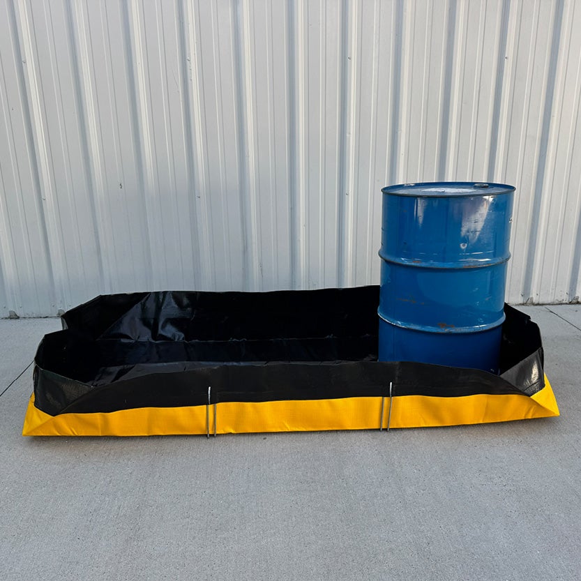 Spillpool, flexibel invallning 693 liter, 1066x2136x305mm